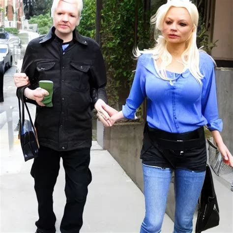 Krea Julian Assange Kept Prisoner In Pamela Anderson