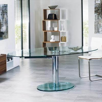 Displaying Gallery Of Glass Extending Dining Tables View Of Photos