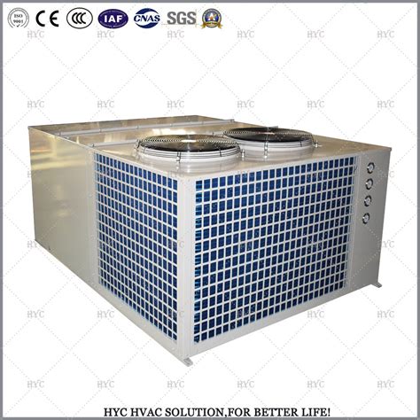 HVAC Cooling System 100 Fresh Air Rooftop Package Unit Industrial