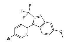 Bromopiridin Il Metoxi Trifluorometil Bencimidazol Cas