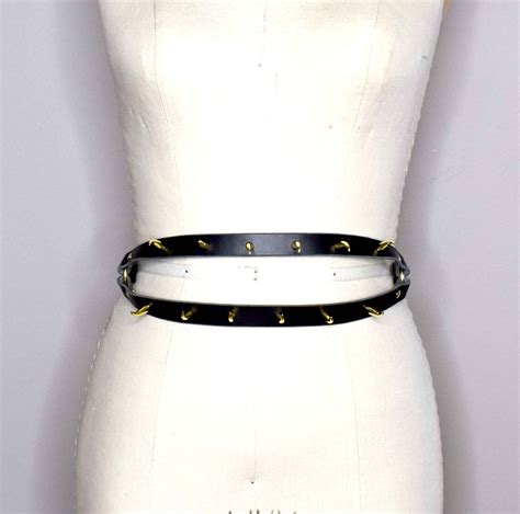 The All Devouring Spiked Leather Waist Belt Lovelornlingerie