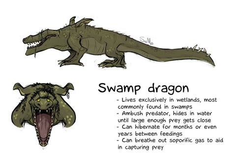 [concept] Swamp Dragon by SirMeo on DeviantArt