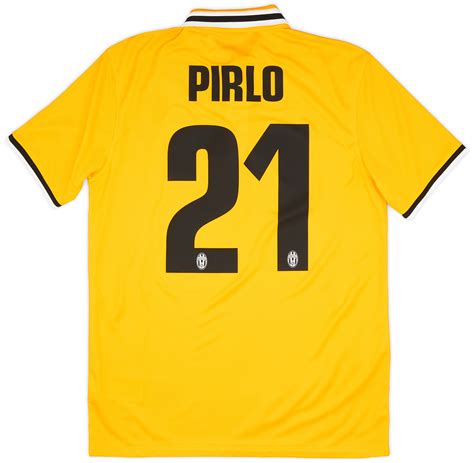 2013 14 Juventus Away Shirt Pirlo 21 M