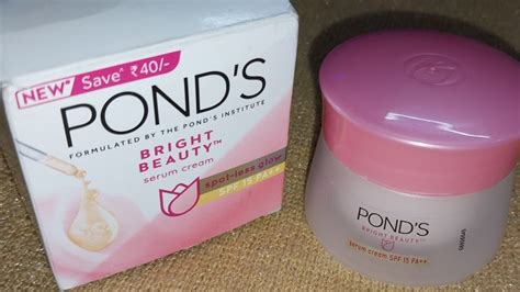 Pond S Bright Beauty Serum Cream Youtube