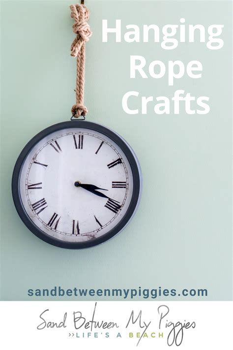 Smooth Sailing Easy Nautical Diy Decor Ideas Using Rope Rope Crafts Nautical Diy Nautical