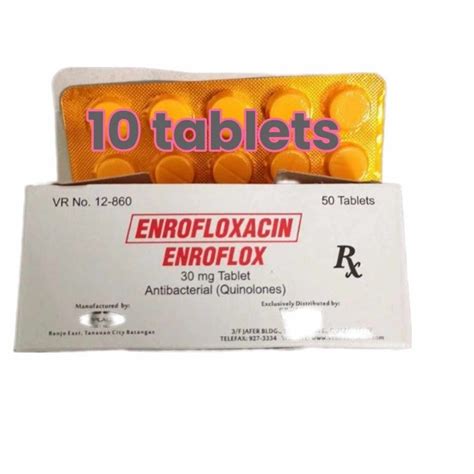 King Slasher Enroflox 30mg 10 Tablets Only Shopee Philippines