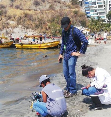 Corpamag E Invemar Analizan Par Metros B Sicos Del Agua En Sitio De