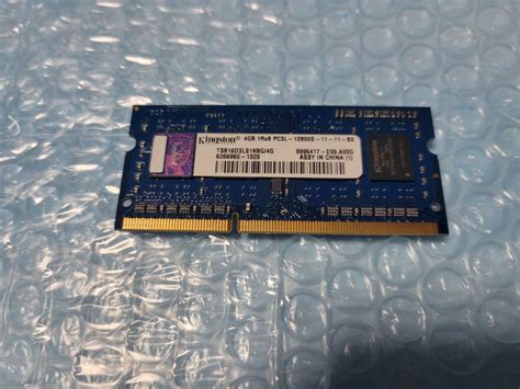 Yahooオークション 即決 Kingston製 Ddr3 4gb Pc3l 12800s So Dimm