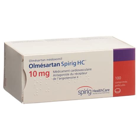 OLMESARTAN Spirig HC Filmtabl 10 Mg Blist 100 Stk Online Bestellen