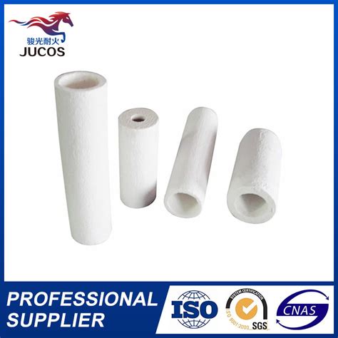 Refractory High Temperature Insulation Ceramic Fiber Pipe Casting Tubes