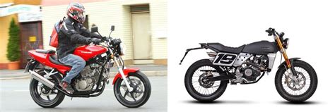 Motorrad Vergleich Hyosung GT 125 Naked 2009 Vs Fantic Caballero Flat