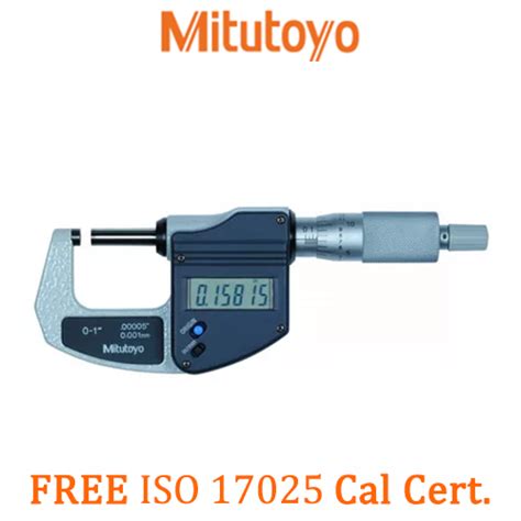 Mitutoyo Digimatic Micrometer Mm Mrm