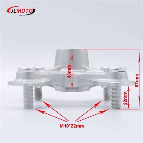 Cheap 4m10 115mm 24t Rear Axle Wheel Hub Fit For Motoland 250s Yamaha Raptor Atv Yfm 350 450