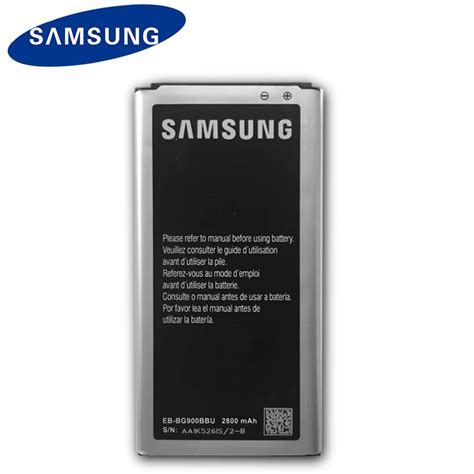 Original Samsung Battery Eb Bg900bbu Eb Bg900bbc 2800mah For Samsung S5 G900s G900f G900m G9008v