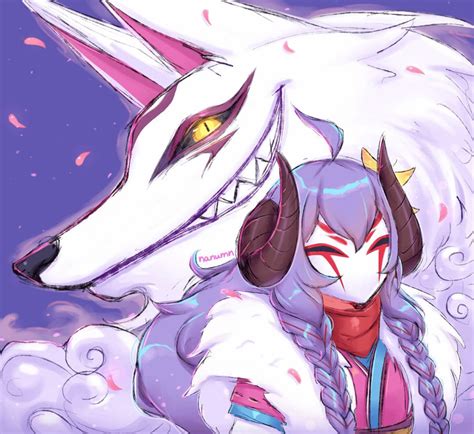 spirit blossom kindred fanart : r/Kindredmains