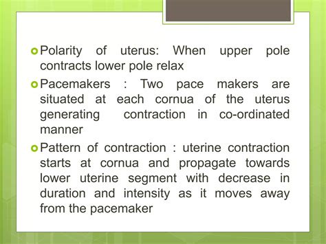 Abnormal Uterine Contraction Ppt