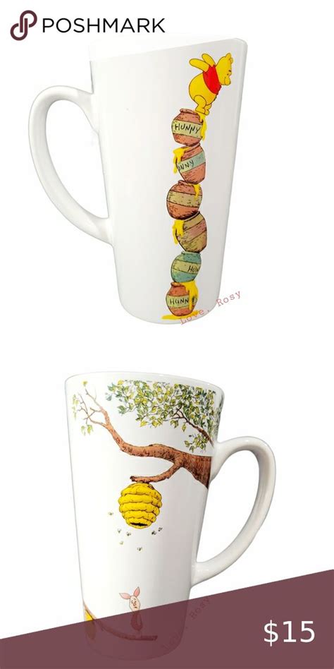 Disney Winnie The Pooh And Piglet Tall Mug Oz Coffee Mugs Unny