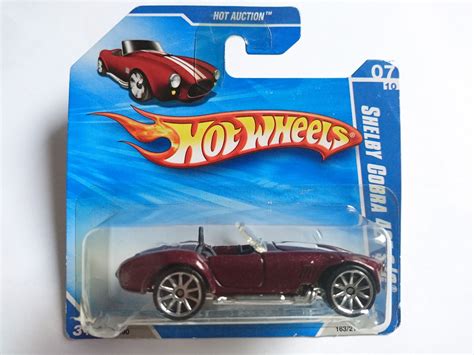SHELBY Cobra S C Hot Wheels Shelby Cobra Hot Wheels Cobra