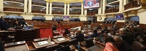 Congreso De Perú Aprueba Moción De Vacancia Contra El Presidente Pedro