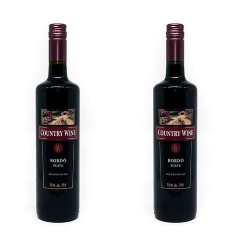 Kit Und Vinho Country Wine Bord Tinto Suave Ml Vinho Magazine