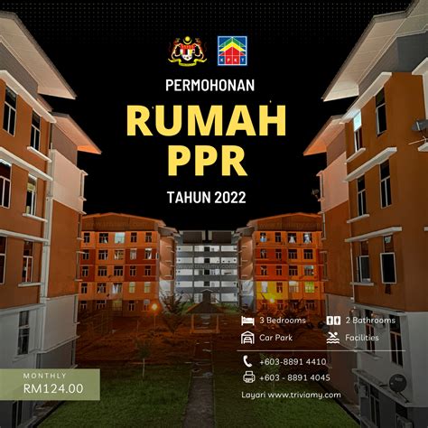 RASMI Permohonan Rumah PPR Seluruh Malaysia Tahun 2022