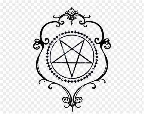 Devil Church Of Satan The Satanic Bible Sigil Baphomet Satanism Png