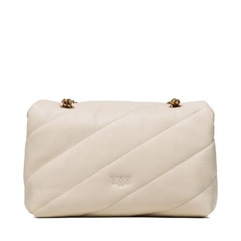 Bolso Pinko Love Classic Puff Cl Pe 23 PLTT 100038 A0F2 White Z14Q