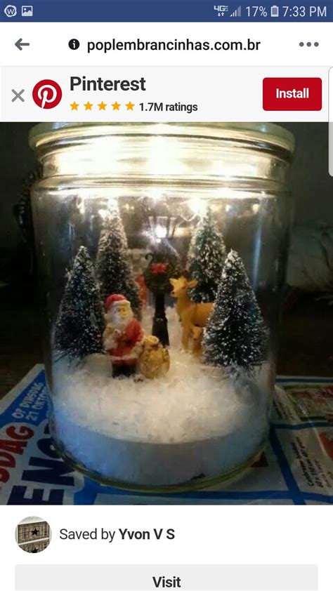 Diy Christmas Jar Diorama Artofit