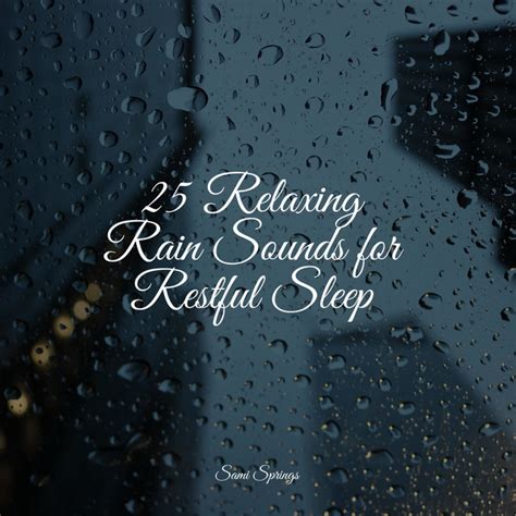 25 Relaxing Rain Sounds For Restful Sleep Album By Wave Sound Group