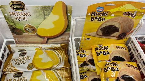 Musang King Ice Cream Mochi Boba Ice Cream From Nestle NEW