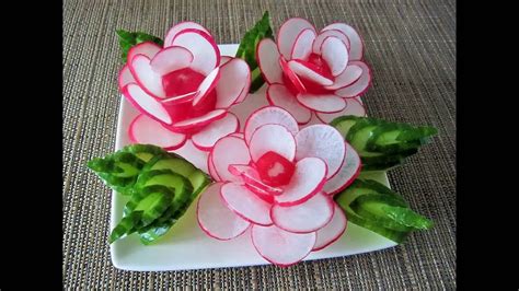 Radieschenblumen / Rose - YouTube