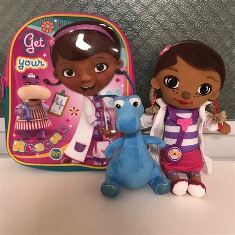 Doc Mcstuffins ドックはおもちゃドクター ぬいぐるみとリュックの通販 By Chihos Shop｜ラクマ