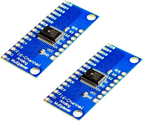 2pcs CD74HC4067 16 Channel Analog Digital Multiplexer Breakout Board