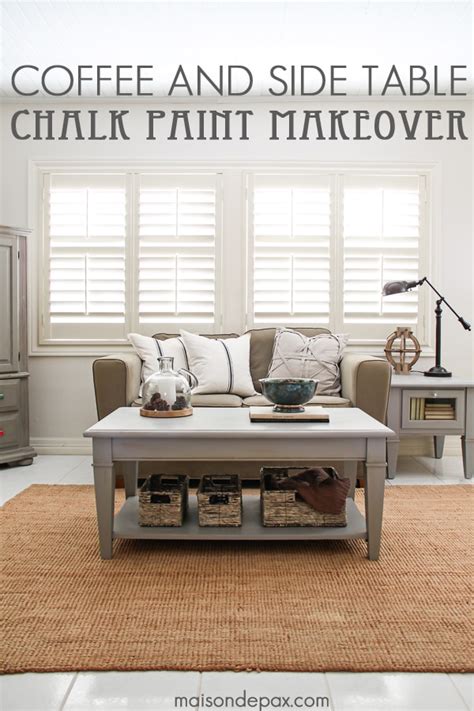 Diy Coffee Table Makeover With Chalk Paint Brokeasshome