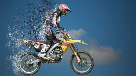 Wheeling Motocross Bike Stunt Hd Desktop Wallpaper Baltana