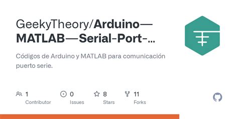 Github Geekytheory Arduino Matlab Serial Port Communication