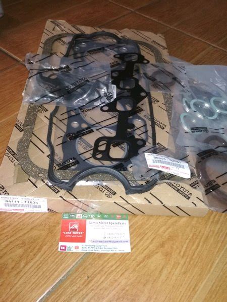 Jual Packing Full Set Engine Overhaul Gasket Set Toyota Starlet 1 0cc