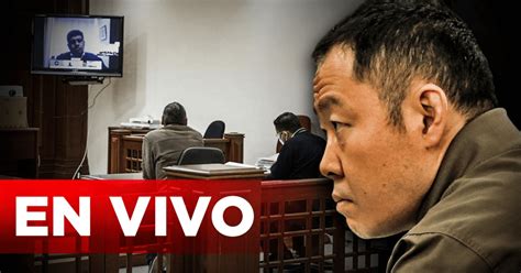 Kenji Fujimori EN VIVO Poder Judicial dicta sentencia de 4 años y 6