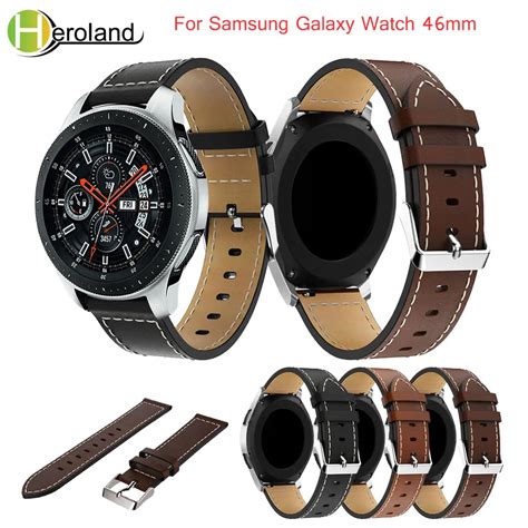 Leder Armbanduhr Bands Strap Ersatz F R Samsung Galaxy Uhr Mm Mm