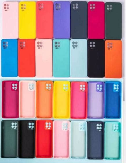 Capa Capinha Case De Silicone Aveludado Colorida Compativel Moto G