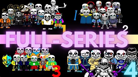 The Ultimate Undertale Multiverse Compilation Sans Aus 1 6 And More