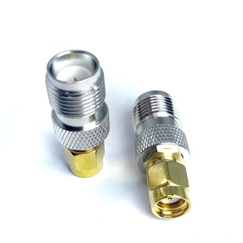 Factory Price Rp Reverse Polarity Sma Male Plug To Rp Tnc Female Jack Connector Coaxial