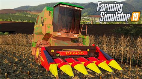 DEU MUITO RUIM NA SAFRA DE MILHO Farming Simulator 2019 PONTE FUNDA