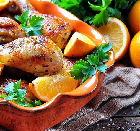 Recette Poulet à L Orange Et Curaçao Facile Rapide