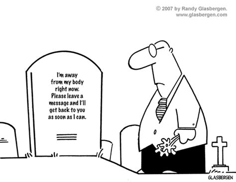 Cartoons About Death - Randy Glasbergen - Glasbergen Cartoon Service