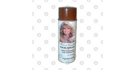 Farrah Fawcett Hair Spray Sticker Stranger Things Sticker Teepublic