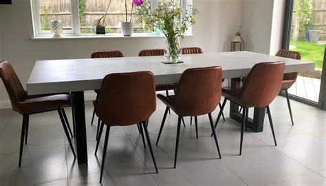 Concrete Dining Room Table