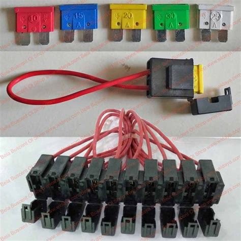 Jual Automotive Universal Car Fuse Box Holder Kotak Rumah Sekring Mobil