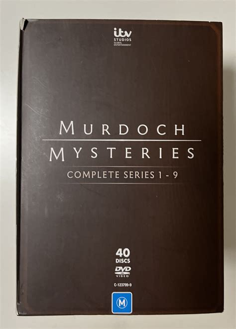 Murdoch Mysteries Complete Series 1 9 Box Set DVD PAL R4 ITV GC Crime