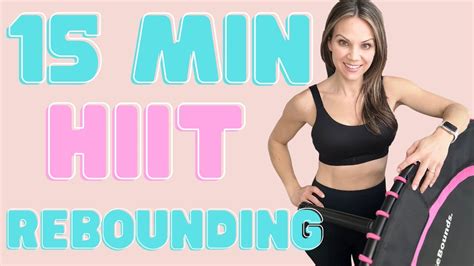 Minute Rebounder Workout Interval Training On The Mini Trampoline